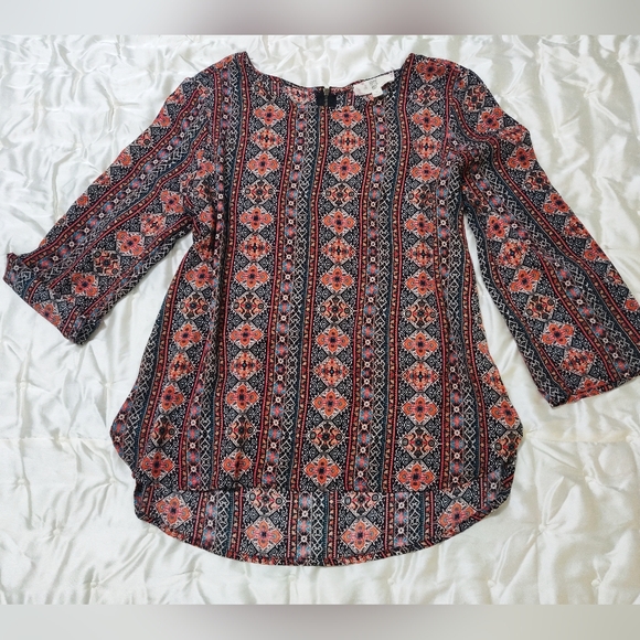 Hippie Rose Sheer Blouse. - Picture 2 of 11